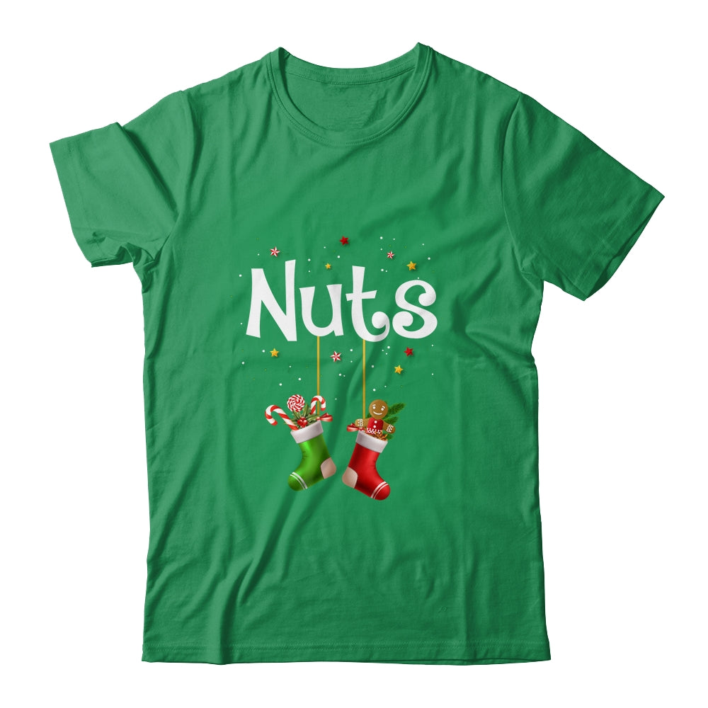 Funny Nuts Christmas Chestnuts Matching Couples Xmas T-Shirt & Sweatshirt | Teecentury.com