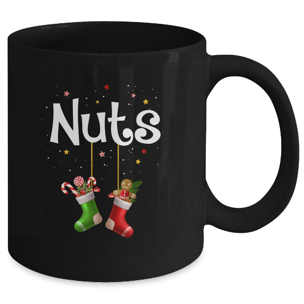 Funny Nuts Christmas Chestnuts Matching Couples Xmas Mug Coffee Mug | Teecentury.com
