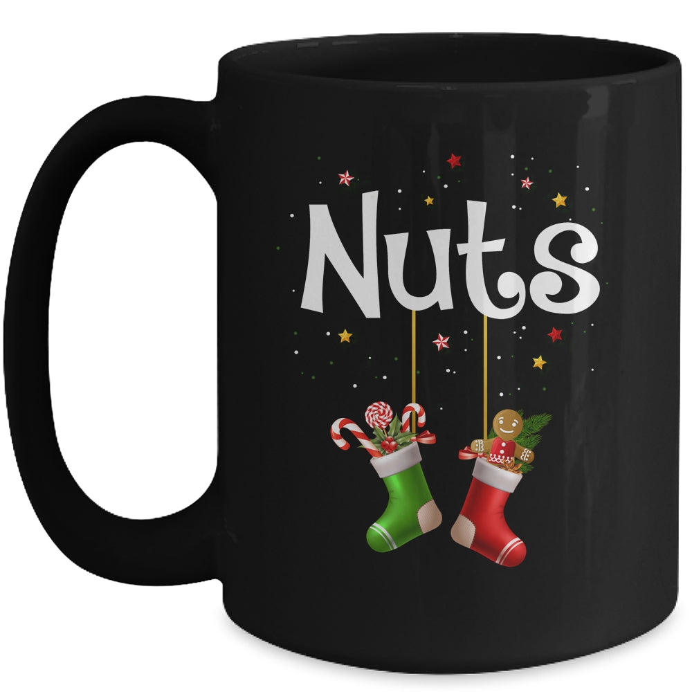 Funny Nuts Christmas Chestnuts Matching Couples Xmas Mug Coffee Mug | Teecentury.com