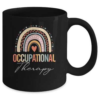 Funny Occupational Therapy Quote Cool OT Therapist Rainbow Mug | teecentury