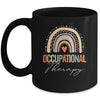 Funny Occupational Therapy Quote Cool OT Therapist Rainbow Mug | teecentury