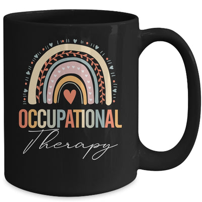 Funny Occupational Therapy Quote Cool OT Therapist Rainbow Mug | teecentury