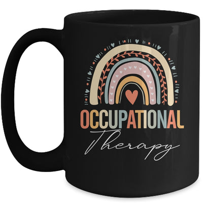 Funny Occupational Therapy Quote Cool OT Therapist Rainbow Mug | teecentury