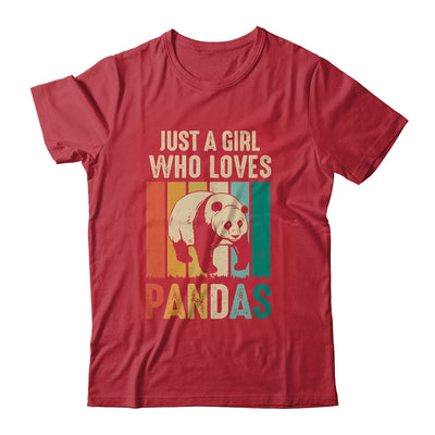 Funny Panda Design For Girls Women Panda Bear Animal Lovers Shirt & Tank Top | teecentury