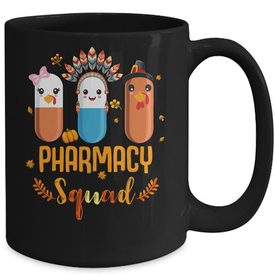 Funny Pharmacy Squad Thanksgiving Thankful Turkey Pharmacist Mug Coffee Mug | Teecentury.com