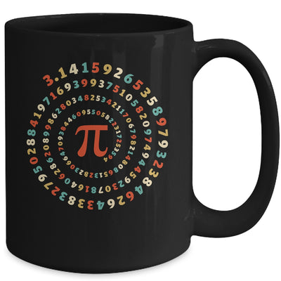 Funny Pi Day Clothing Spiral Pi Math Tee For Pi Day 314 Mug | teecentury