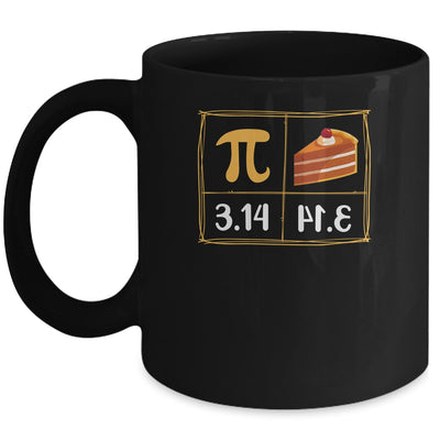 Funny Pi Day Math Teachers Pi Symbol Pie Men Women Mug | teecentury