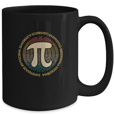 Funny Pi Day Retro Pi Symbol Math Teacher Nerd Geek 314 Mug | teecentury
