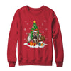 Funny Pitbull Ugly Christmas Dog Lovers Women Shirt & Sweatshirt | teecentury