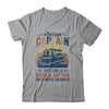 Funny Pontoon Captain Boat Boating Lake Dad Retro Vintage T-Shirt & Hoodie | Teecentury.com
