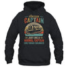 Funny Pontoon Captain Boat Boating Lake For Dad Vintage T-Shirt & Hoodie | Teecentury.com