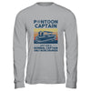 Funny Pontoon Captain Boat Lake Boating Beer Gift For Dad T-Shirt & Hoodie | Teecentury.com