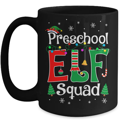 Funny Preschool Elf Squad Teacher Christmas Child Xmas Mug | teecentury