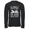 Funny Reading Just One More Chapter Book Lover Design Shirt & Hoodie | teecentury