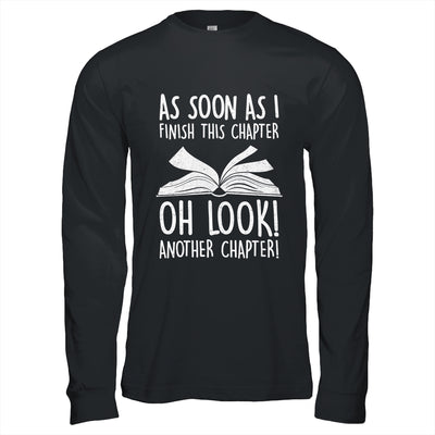 Funny Reading Just One More Chapter Book Lover Design Shirt & Hoodie | teecentury