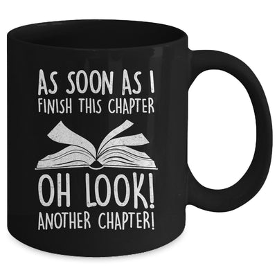 Funny Reading Just One More Chapter Book Lover Design Mug | teecentury