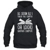 Funny Reading Just One More Chapter Book Lover Design Shirt & Hoodie | teecentury