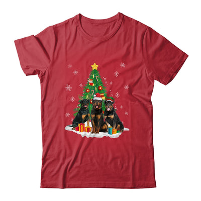 Funny Rottweiler Ugly Christmas Dog Lovers Women Shirt & Sweatshirt | teecentury