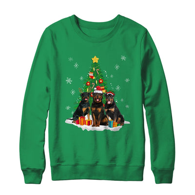 Funny Rottweiler Ugly Christmas Dog Lovers Women Shirt & Sweatshirt | teecentury