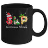 Funny SLP Speech Language Pathologist Santa Christmas Xmas Mug Coffee Mug | Teecentury.com