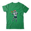 Funny Santa Hat Football Christmas Xmas T-Shirt & Sweatshirt | Teecentury.com