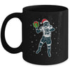 Funny Santa Hat Football Christmas Xmas Mug Coffee Mug | Teecentury.com