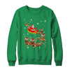 Funny Santa Riding Bearded Dragon Christmas For Reptile Love T-Shirt & Sweatshirt | Teecentury.com