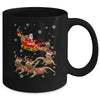 Funny Santa Riding Bearded Dragon Christmas For Reptile Love Mug Coffee Mug | Teecentury.com