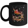 Funny Santa Riding Bearded Dragon Christmas For Reptile Love Mug Coffee Mug | Teecentury.com