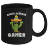 Funny Sayings Video Game Nacho Average Gamer Mexican Cactus Mug Coffee Mug | Teecentury.com