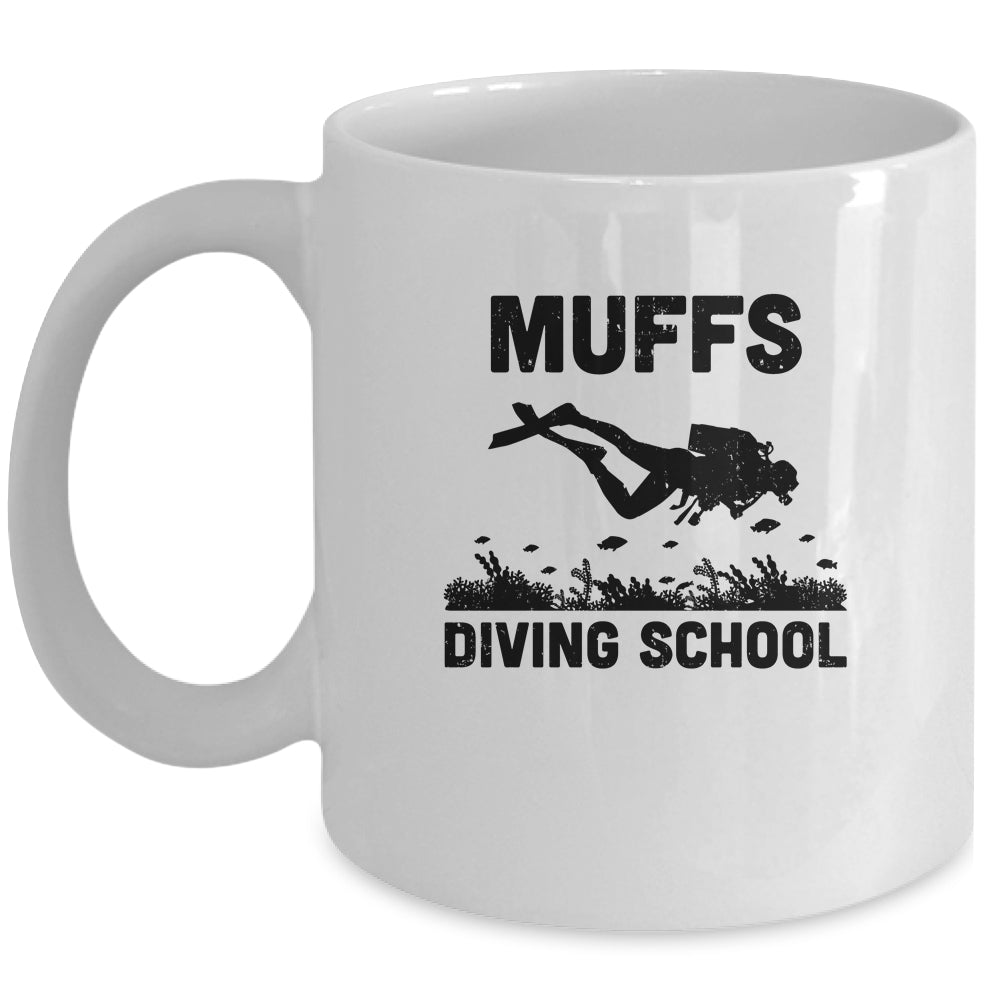 Funny Scuba Muffs Diving School Mug Coffee Mug | Teecentury.com
