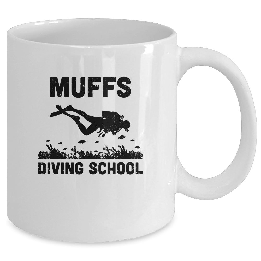 Funny Scuba Muffs Diving School Mug Coffee Mug | Teecentury.com