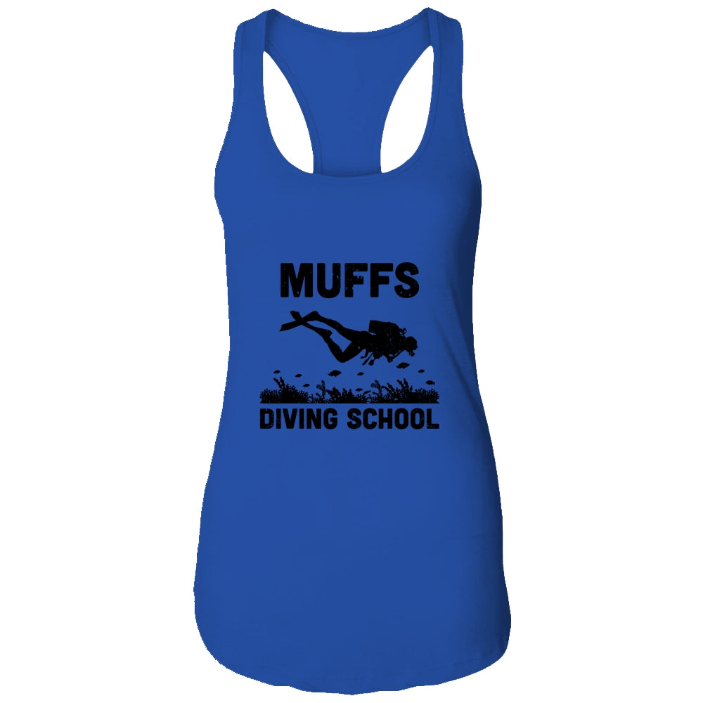 Funny Scuba Muffs Diving School T-Shirt & Tank Top | Teecentury.com