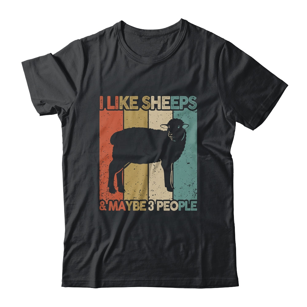 Funny Sheep Design For Kids Men Women Animal Sheep Vintage Shirt & Tank Top | teecentury
