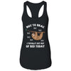 Funny Sloth Gift For Lazy Men Women Or Kids Who Love Bed T-Shirt & Tank Top | Teecentury.com