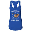 Funny Sloth Gift For Lazy Men Women Or Kids Who Love Bed T-Shirt & Tank Top | Teecentury.com