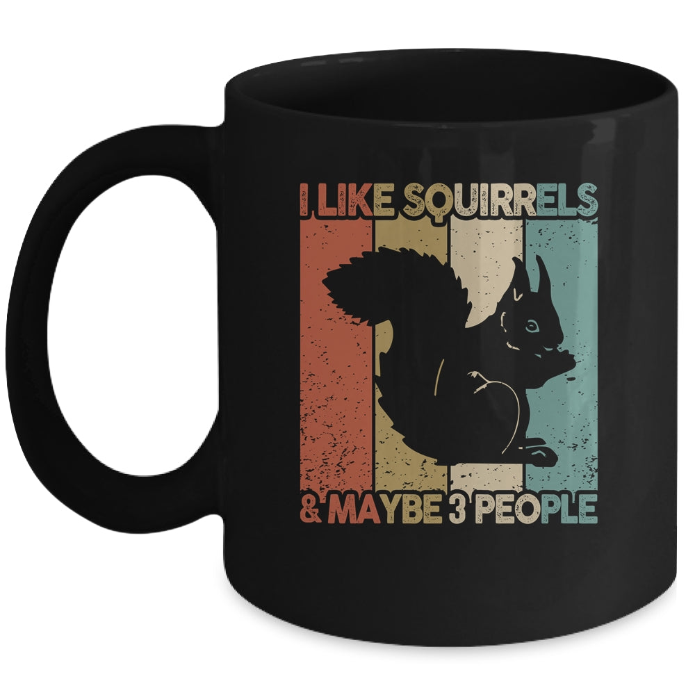 Funny Squirrel Design For Kids Men Women Animal Vintage Mug | teecentury