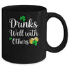 Funny St Patricks Day Drinking Drinks Well With Other Mug Coffee Mug | Teecentury.com