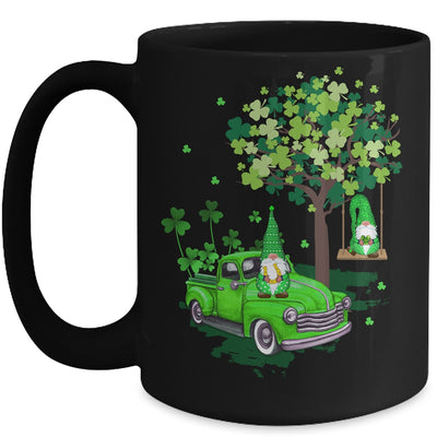 Funny St Patricks Day Gnome Truck Shamrock Gift Mug Coffee Mug | Teecentury.com