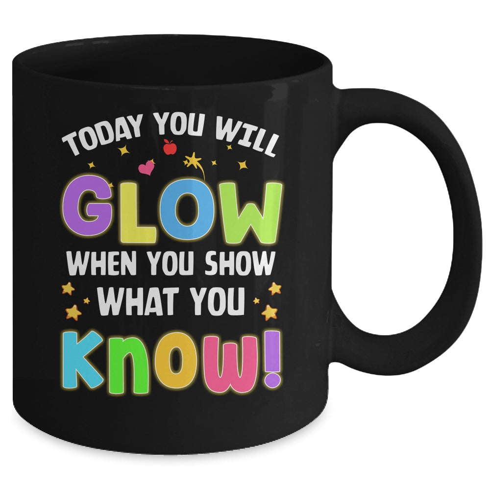 Funny Test Day Mode On Teacher Testing Ideas School Mug Coffee Mug | Teecentury.com