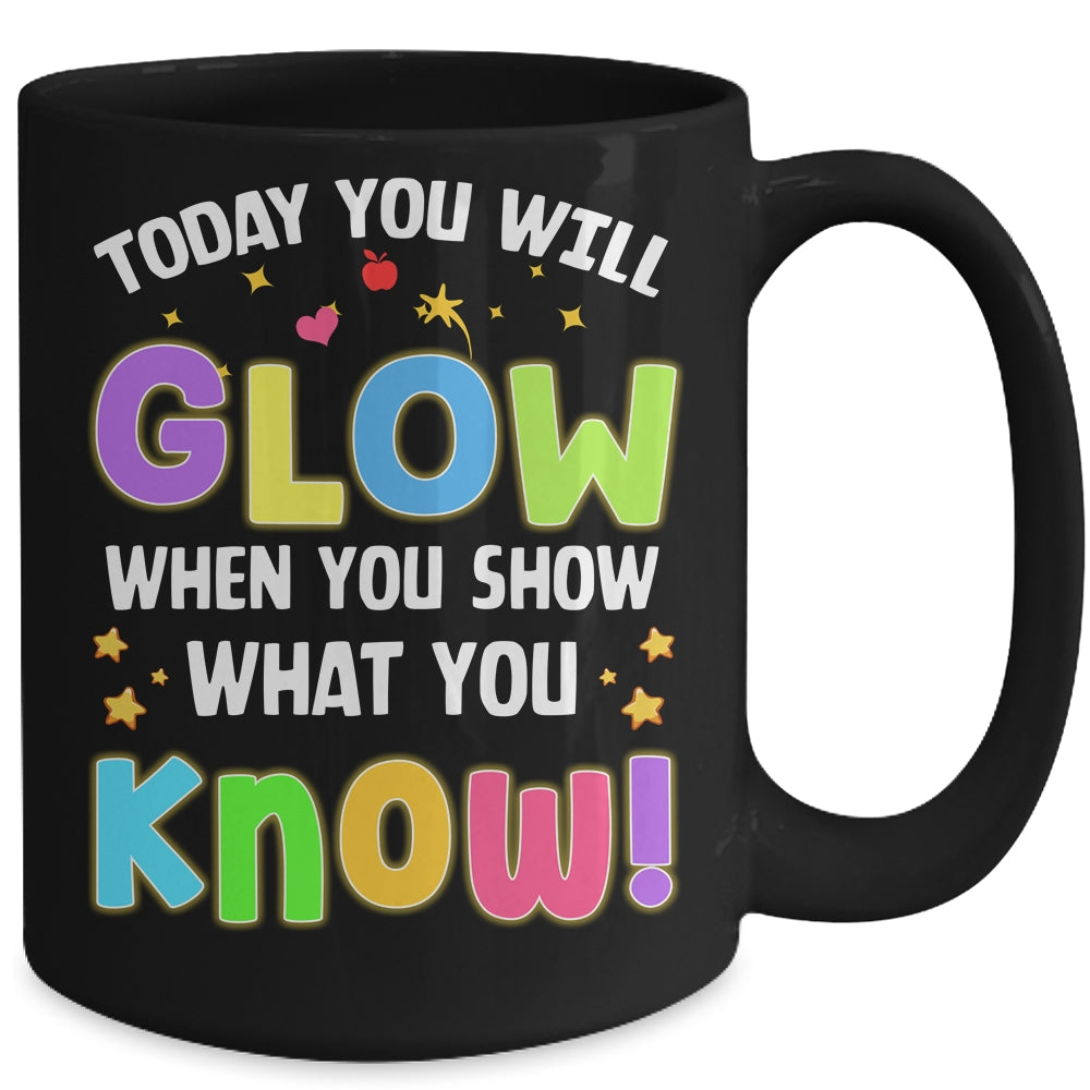 Funny Test Day Mode On Teacher Testing Ideas School Mug Coffee Mug | Teecentury.com
