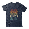 Funny The More People I Meet The More I Love My Cat Vintage T-Shirt & Tank Top | Teecentury.com