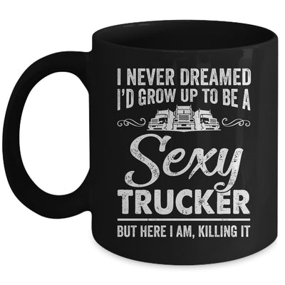 Funny Truck Driver Design For Trucker Women Trucking Lover Mug | teecentury