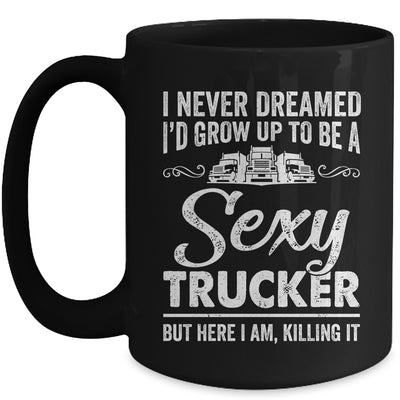 Funny Truck Driver Design For Trucker Women Trucking Lover Mug | teecentury