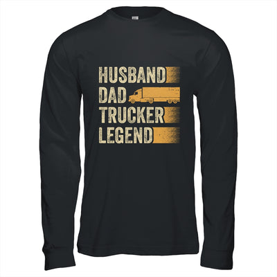 Funny Trucker Art For Truck Driver Husband Men Dad Trucking Shirt & Hoodie | teecentury