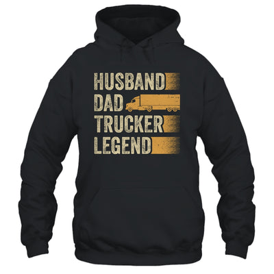 Funny Trucker Art For Truck Driver Husband Men Dad Trucking Shirt & Hoodie | teecentury