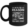 Funny Trucker Design For Men Semi Truck Driver Lover Mug | teecentury