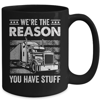 Funny Trucker Design For Men Semi Truck Driver Lover Mug | teecentury
