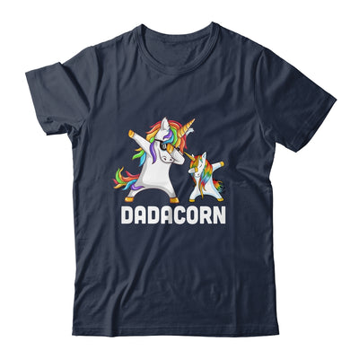 Funny Unicorn Dad Daddy Baby Dadacorn Dabbing T-Shirt & Hoodie | Teecentury.com