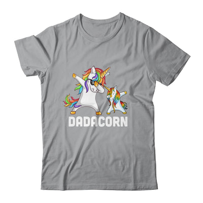 Funny Unicorn Dad Daddy Baby Dadacorn Dabbing T-Shirt & Hoodie | Teecentury.com